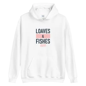A Black Lady Sketch Show Loaves & Fishes Fleece Hooded Sweatshirt