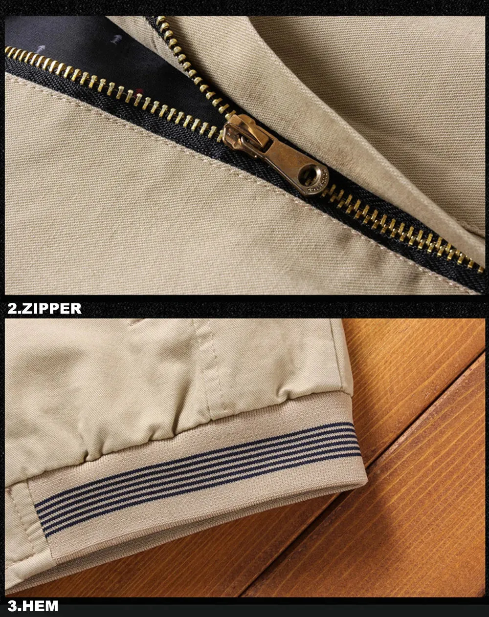 Adrin - Baseball Jack | Casual windjack