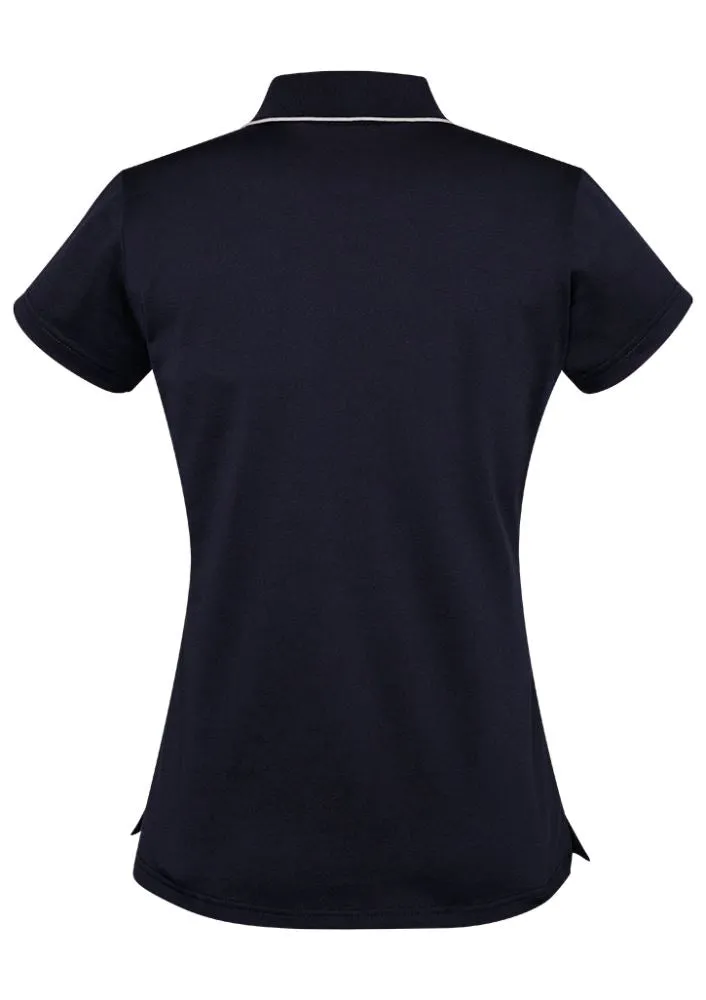 Advatex Ladies Swindon Polo - Navy/White - 10 - Biz Collection