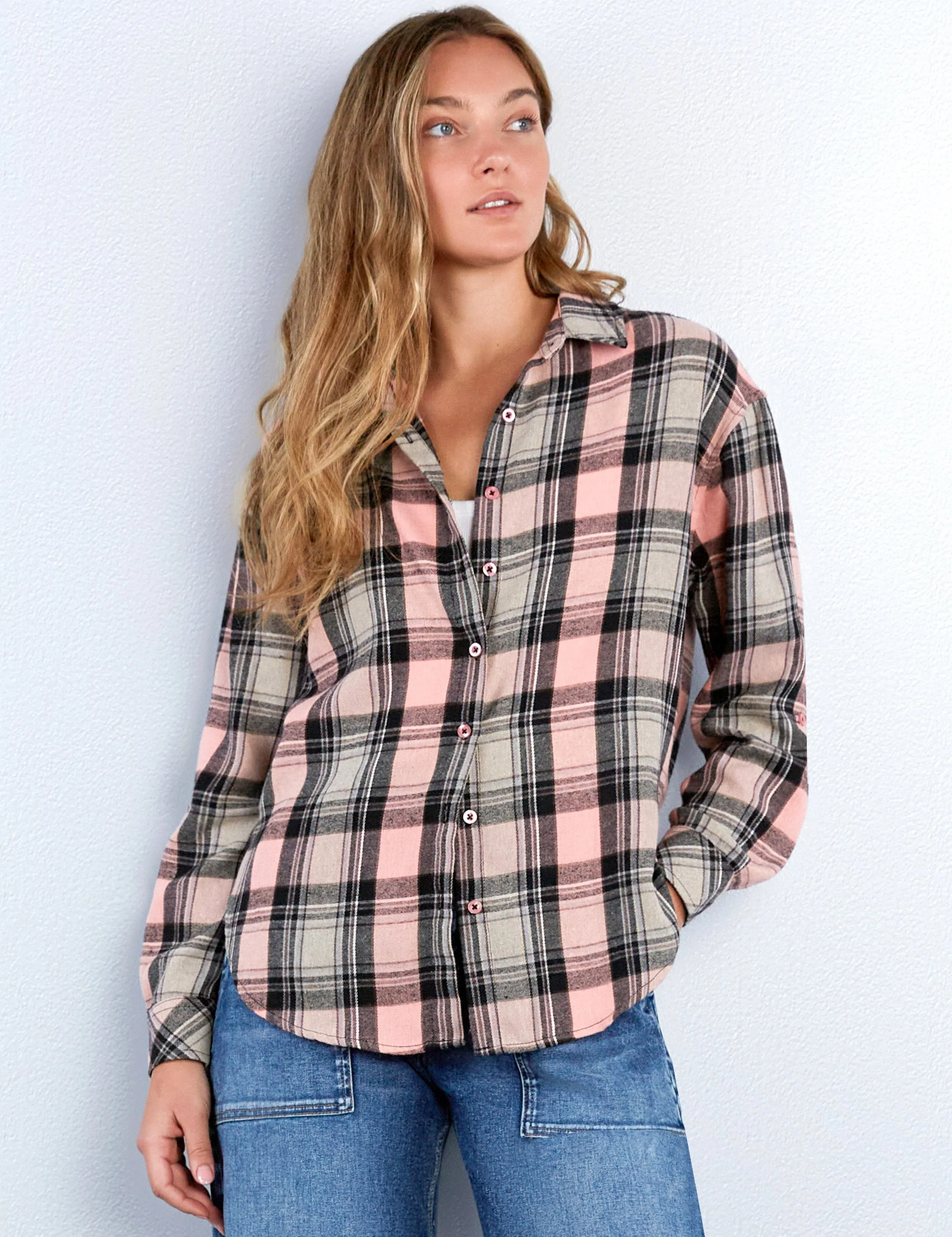 Always Fun Plaid Shirt
