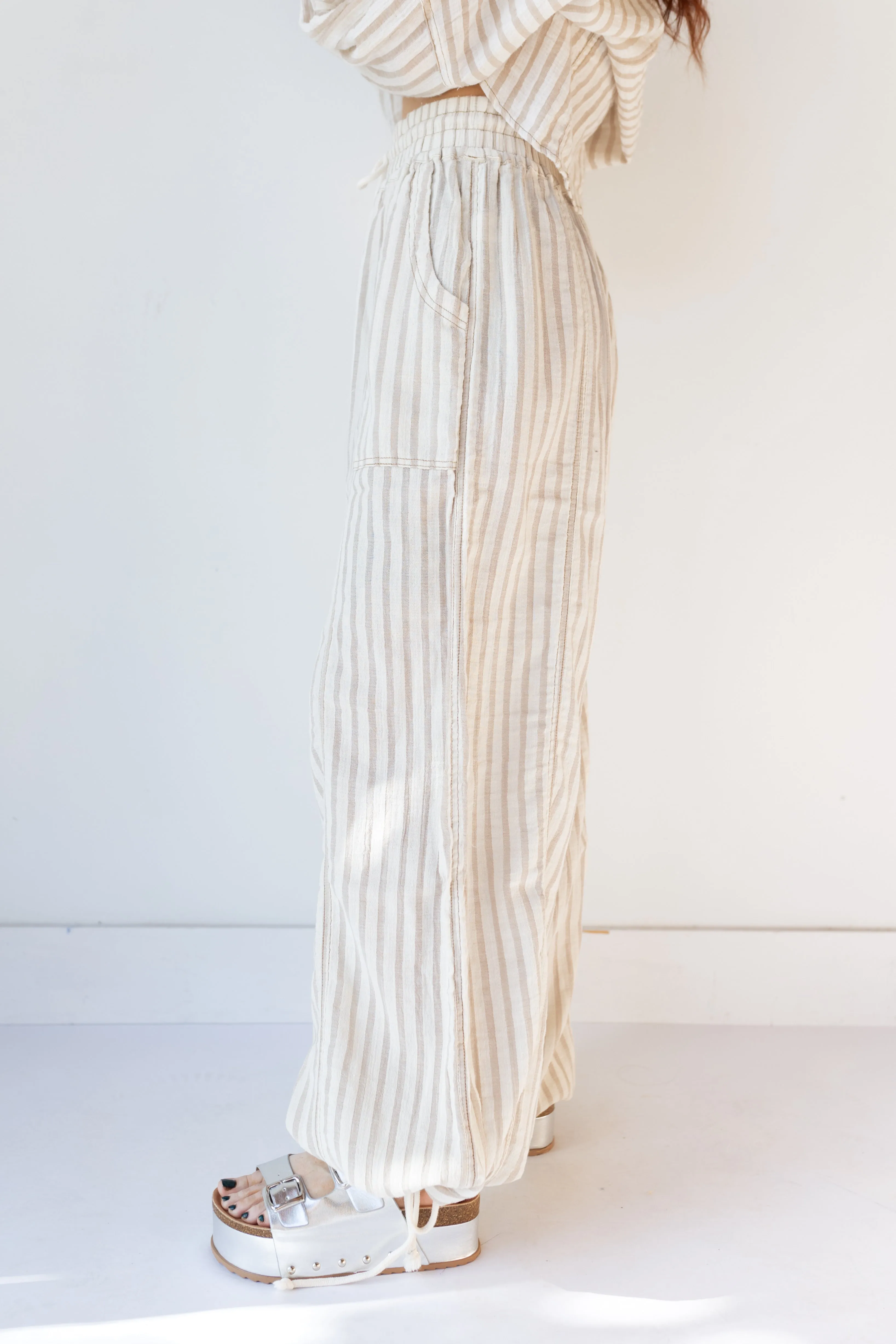 amelia stripe pants