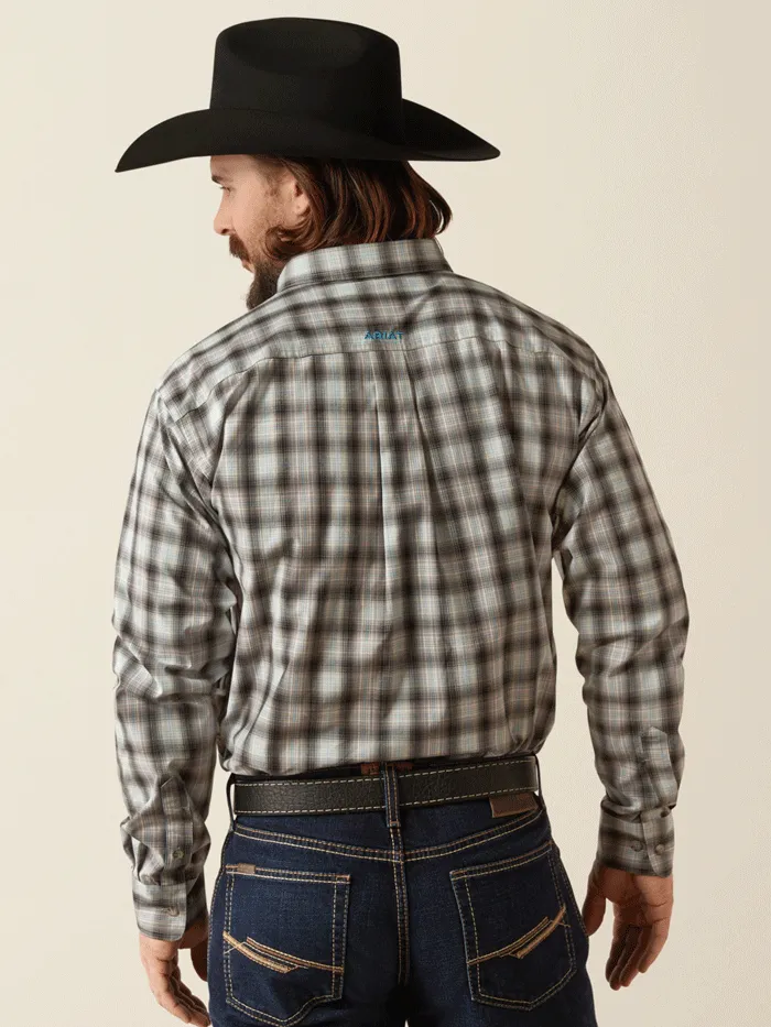 Ariat 10053900 Mens Pro Series Jamison Classic Fit Shirt Grey