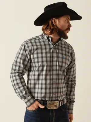 Ariat 10053900 Mens Pro Series Jamison Classic Fit Shirt Grey