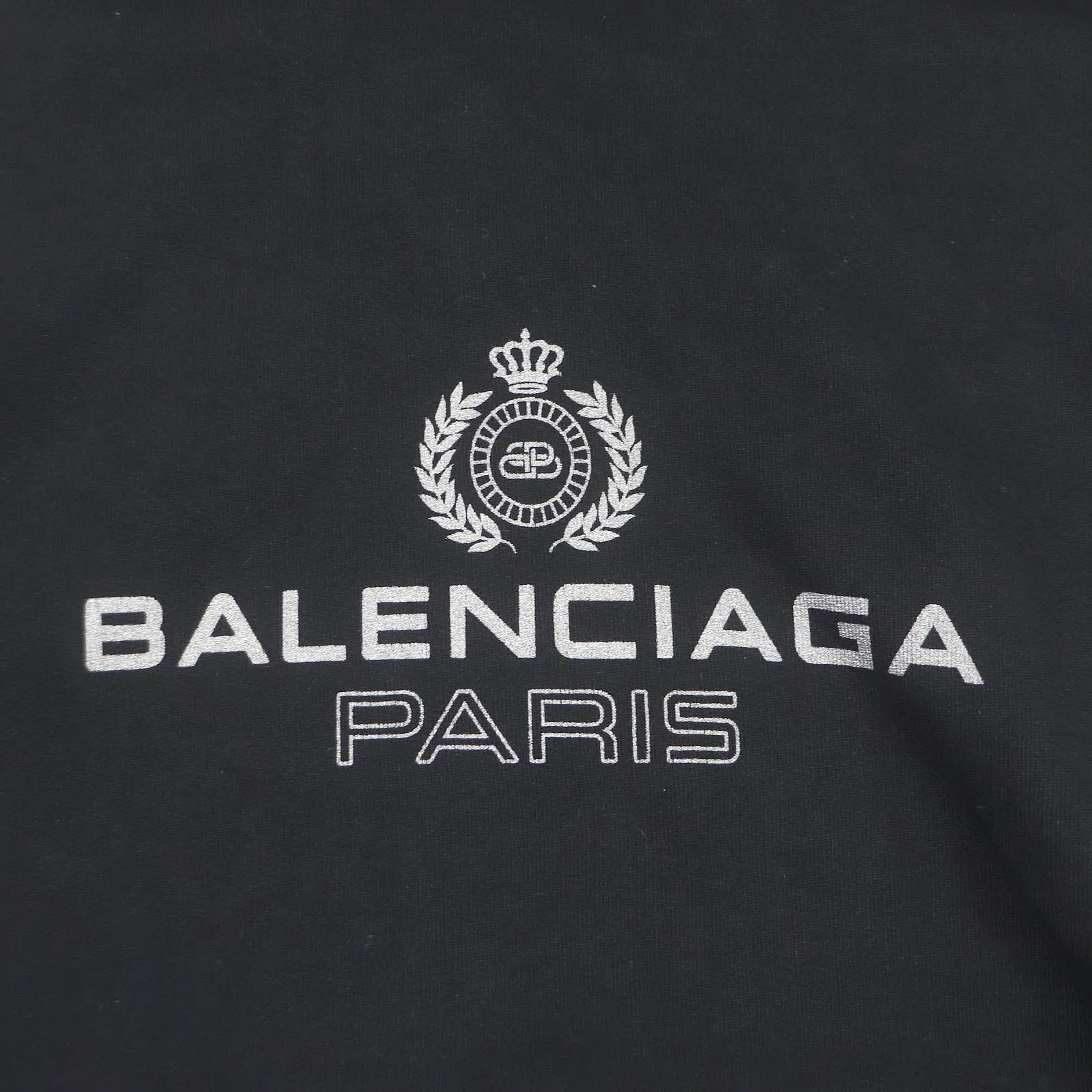 Balenciaga Cotton BB Paris Logo Oversized Hoodie