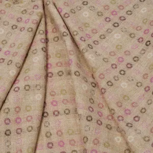 Beige Fancy Check Tweed  218