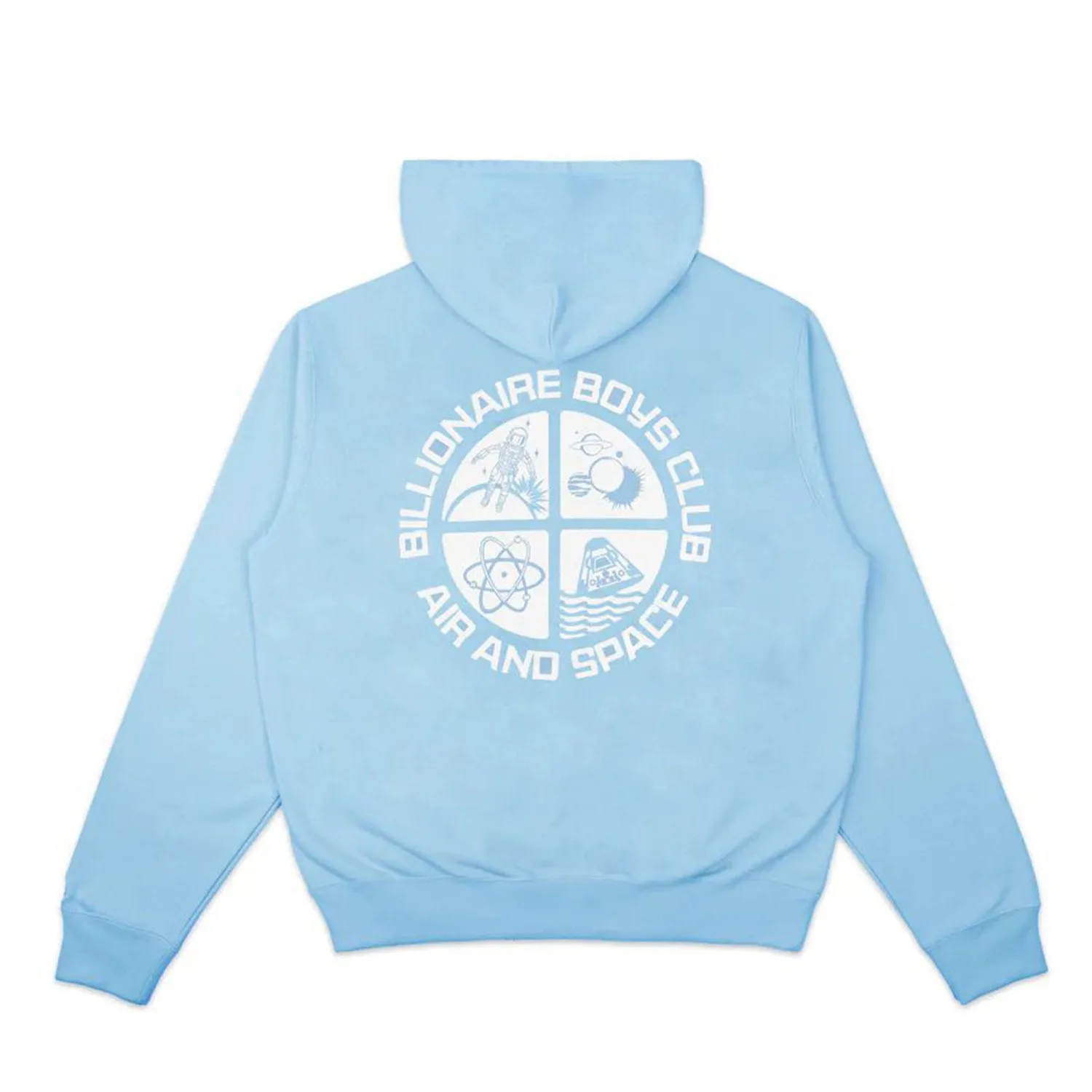 Billionaire Boys Club Air Space Men's Hoodie Placid Blue