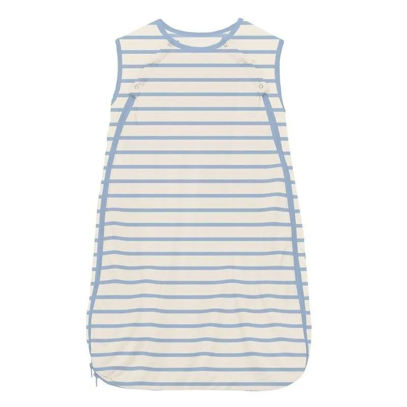 Boy's Print Bamboo Fluffle Sleeping Bag - Pond Sweet Stripe
