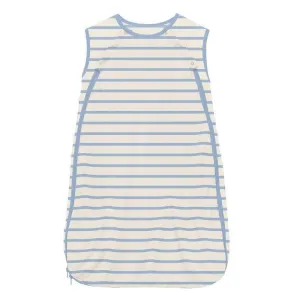 Boy's Print Bamboo Fluffle Sleeping Bag - Pond Sweet Stripe