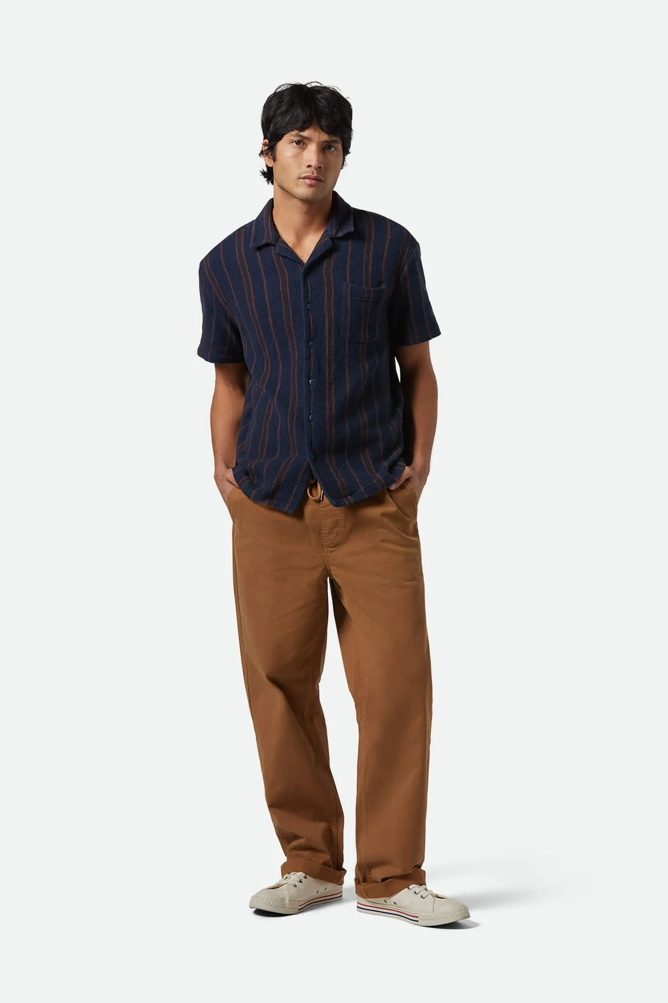 Broadway E-Waist Relaxed Pant - Washed Copper
