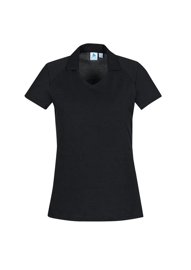 Byron Ladies Polo - Black - 16 - Biz Collection