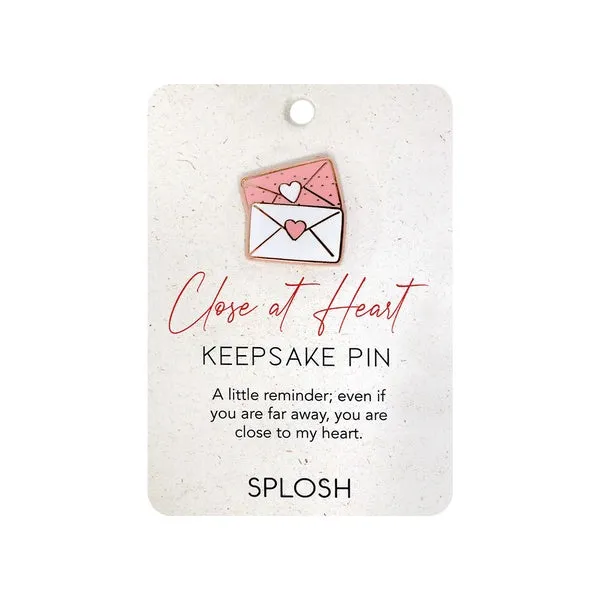 Close At Heart Keepsake Pin