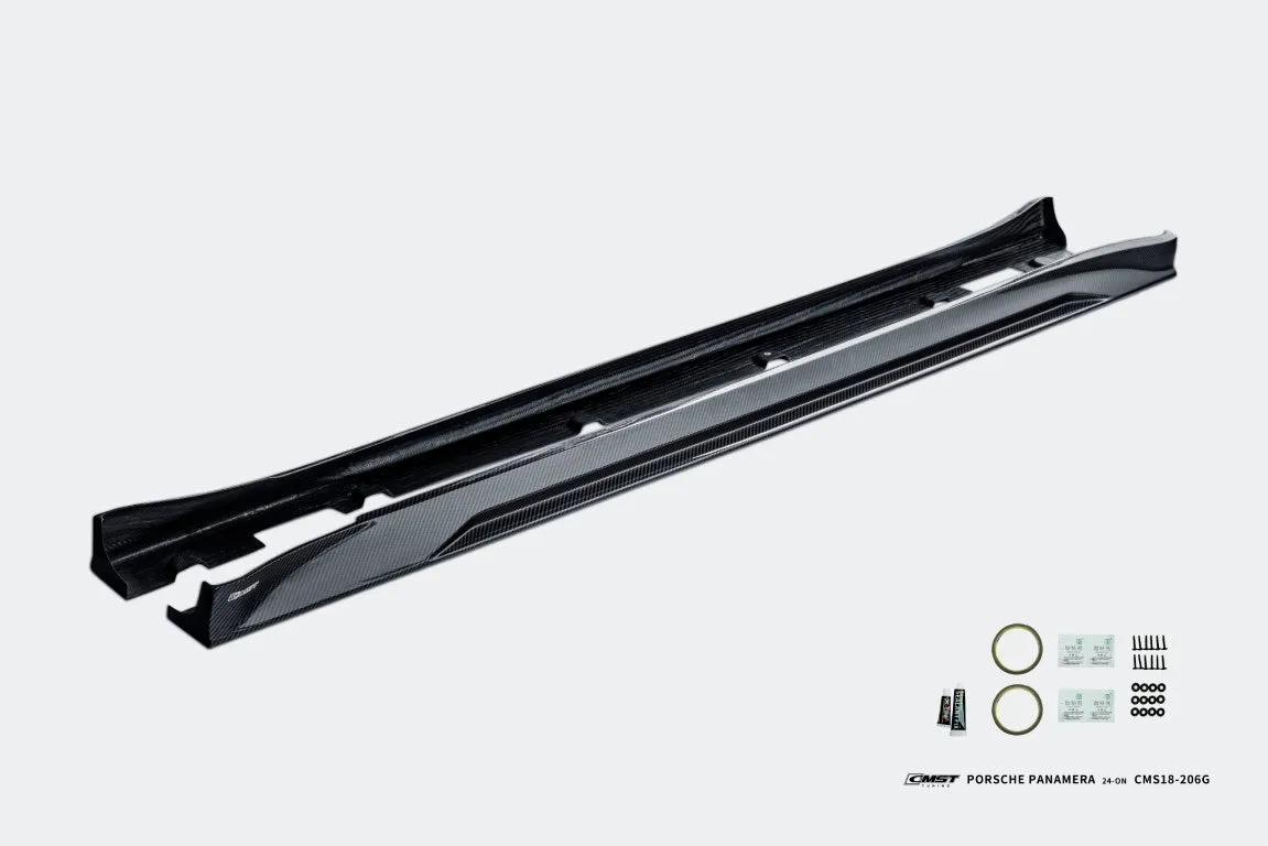 CMST Tuning Side Skirts for Porsche Panamera 976 4S E-Hybird GTS Turbo Carbon Fiber/FRP