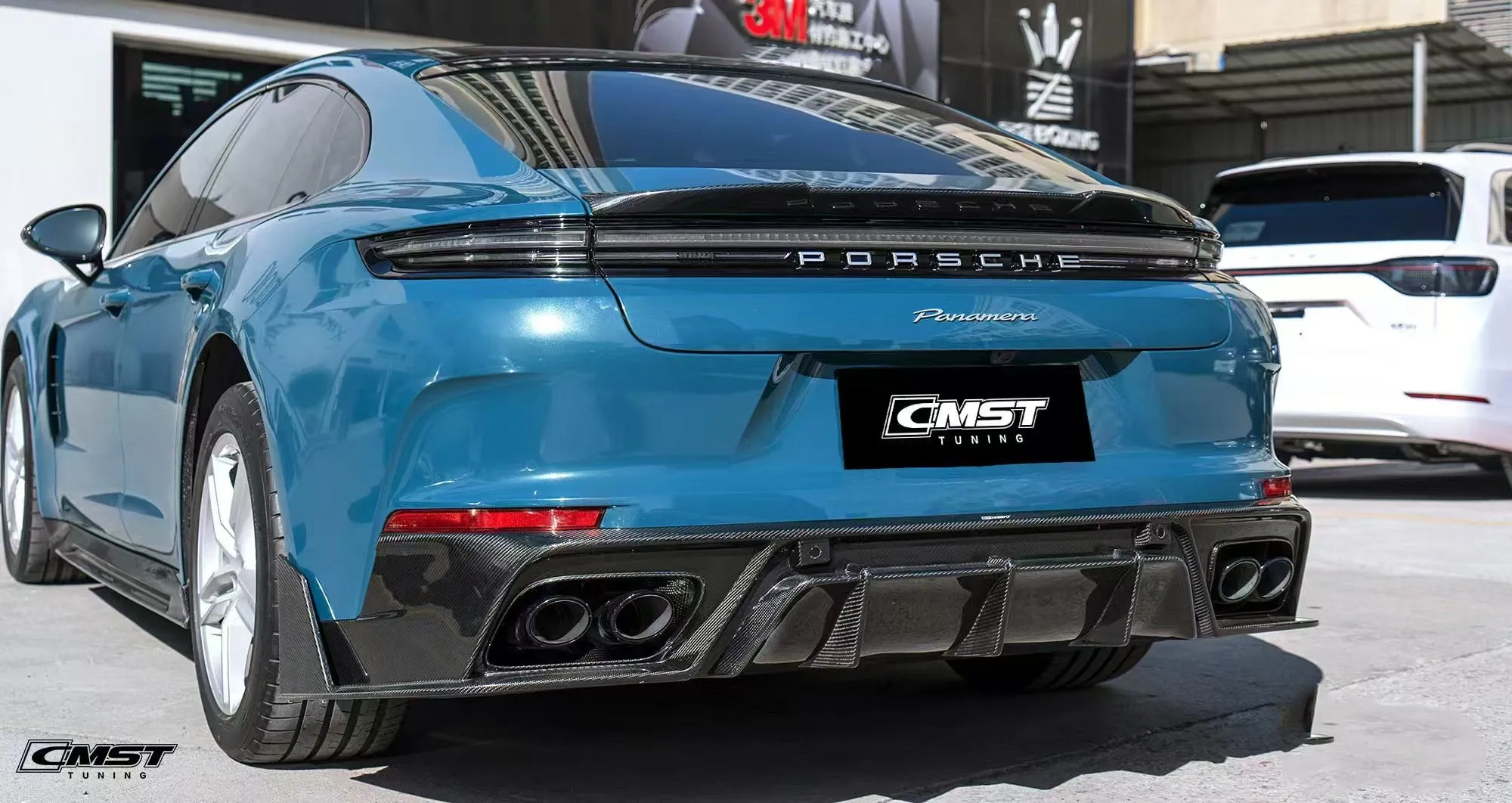 CMST Tuning Side Skirts for Porsche Panamera 976 4S E-Hybird GTS Turbo Carbon Fiber/FRP