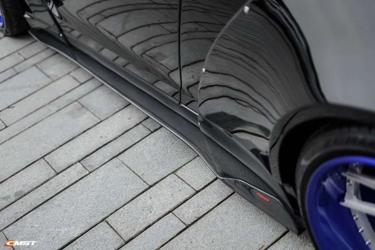 CMST Tuning V1 Side Skirts Extensions for Nissan GTR Nismo T-Spec Edition Premium Carbon Fiber/FRP