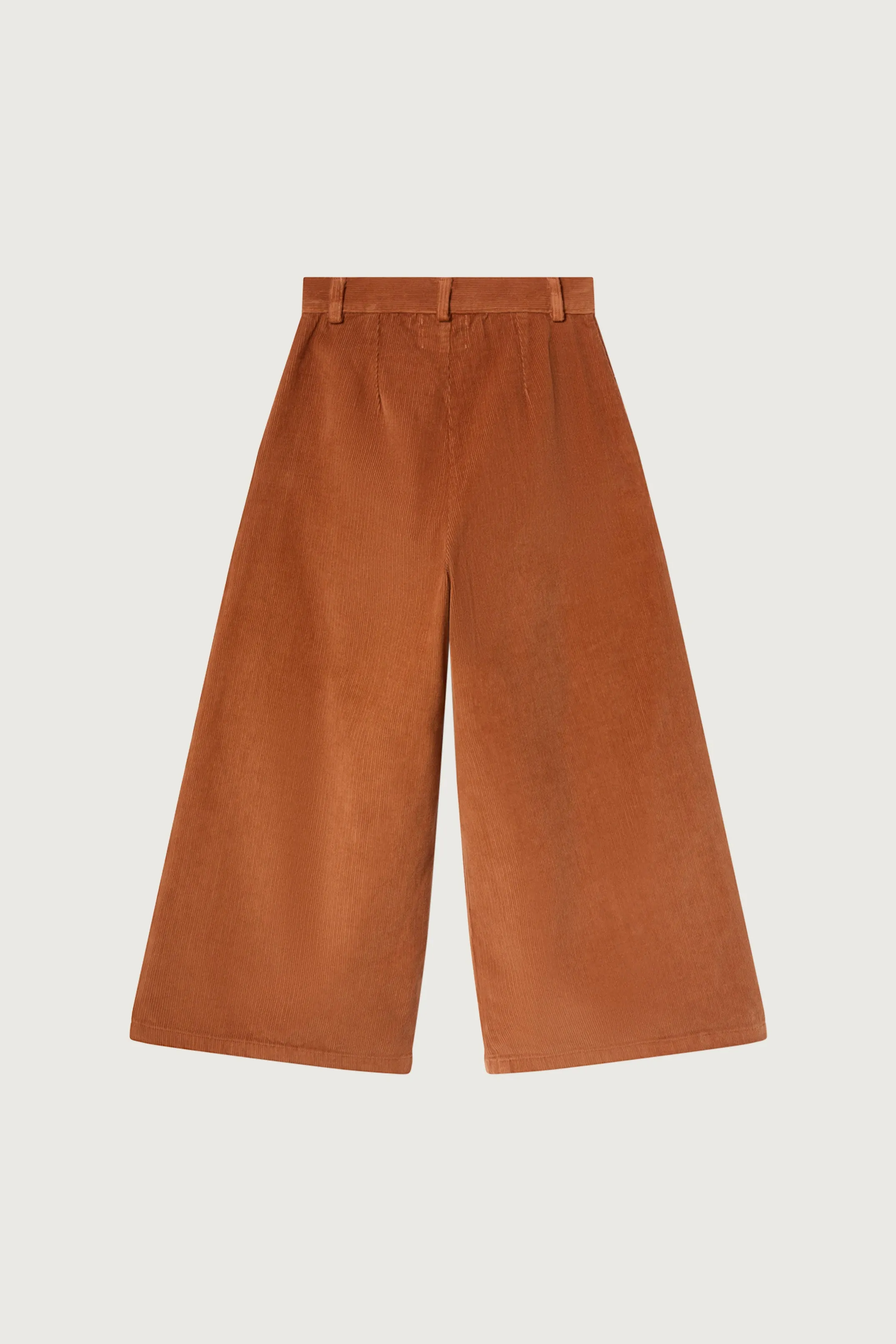 CORDUROY WIDE TROUSERS