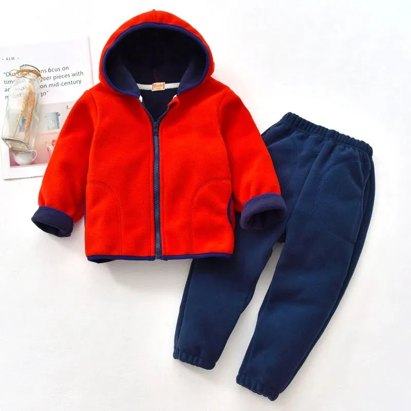 Cozy Kids Winter Fleece Outfit