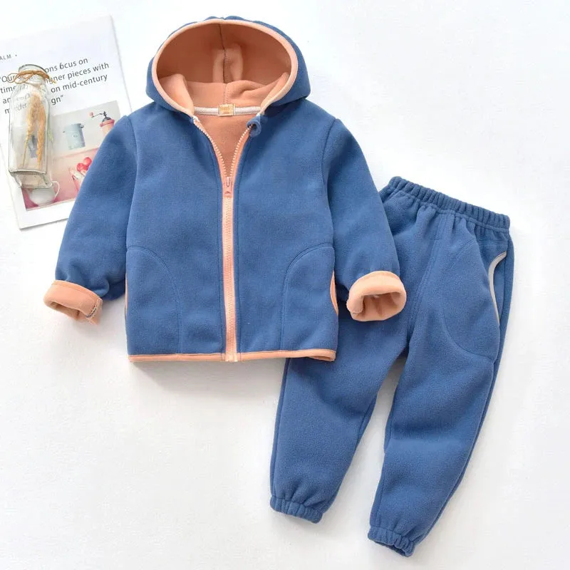 Cozy Kids Winter Fleece Outfit