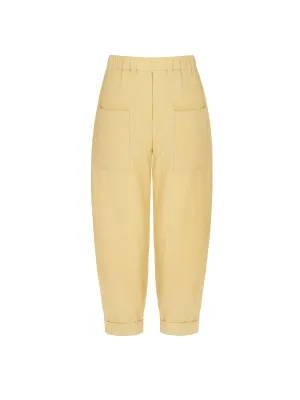 Cuffed Hem Pants