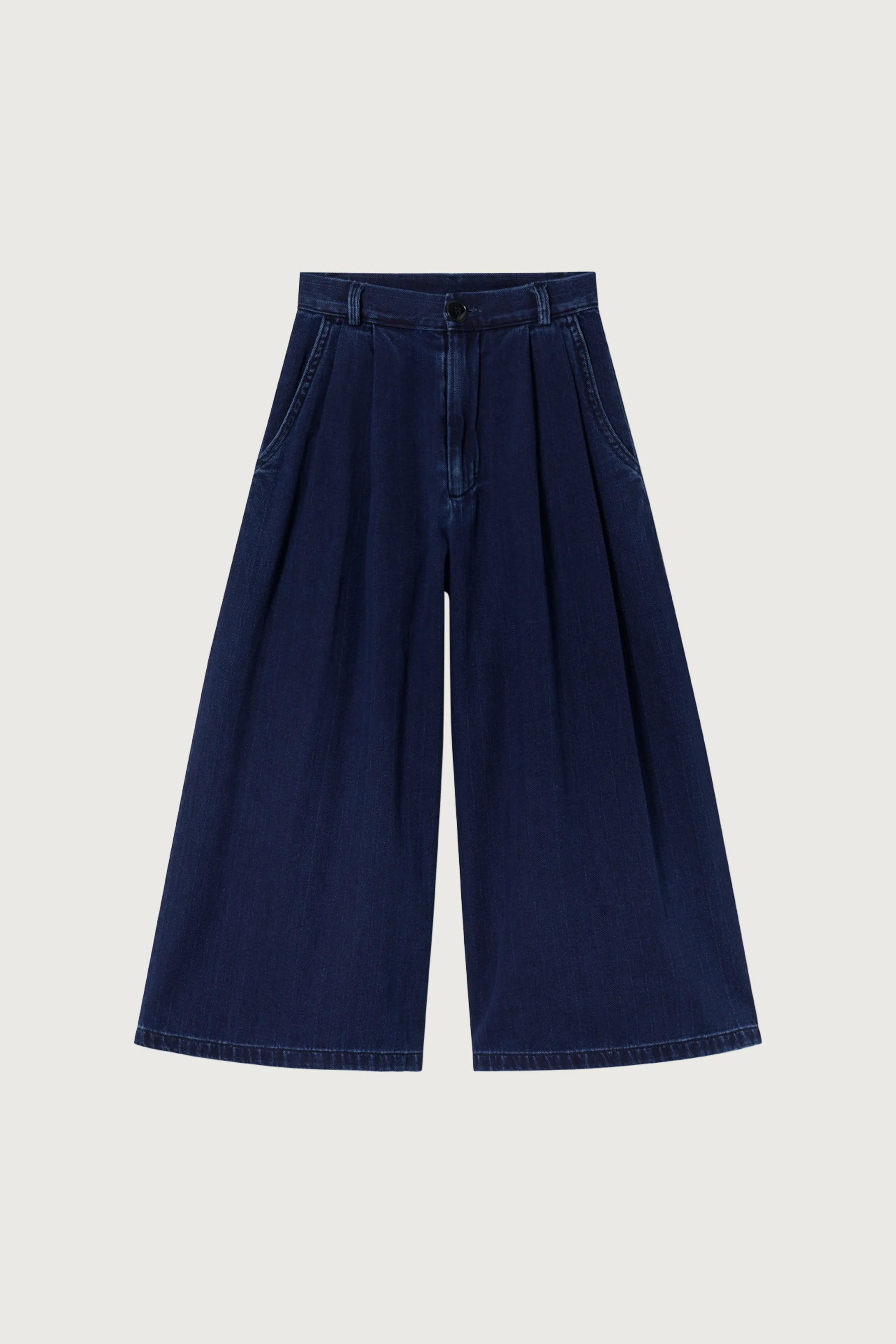 DENIM TROUSERS