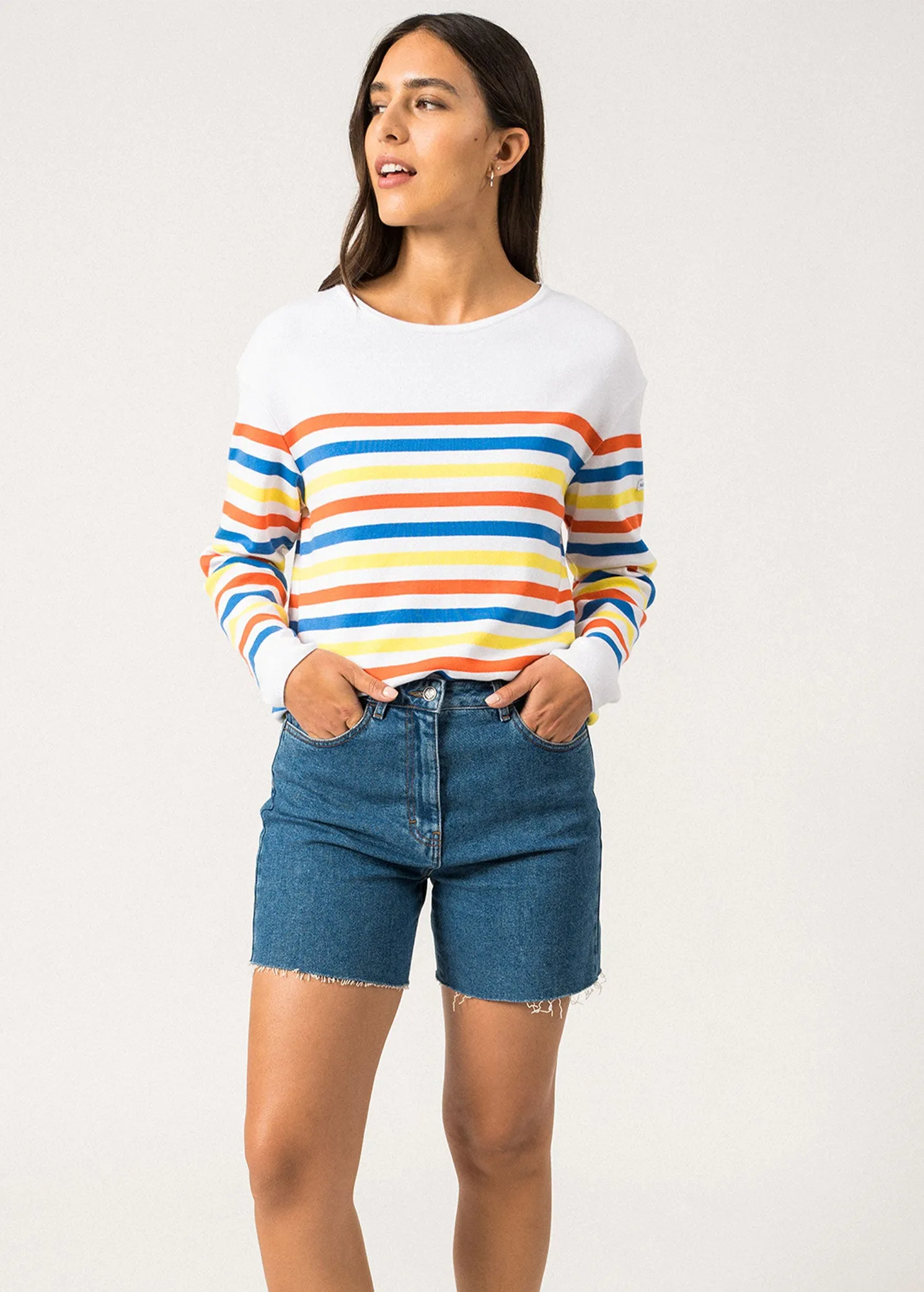 Ecrins Striped Jumper  cotton (CAP GRAPHIC)