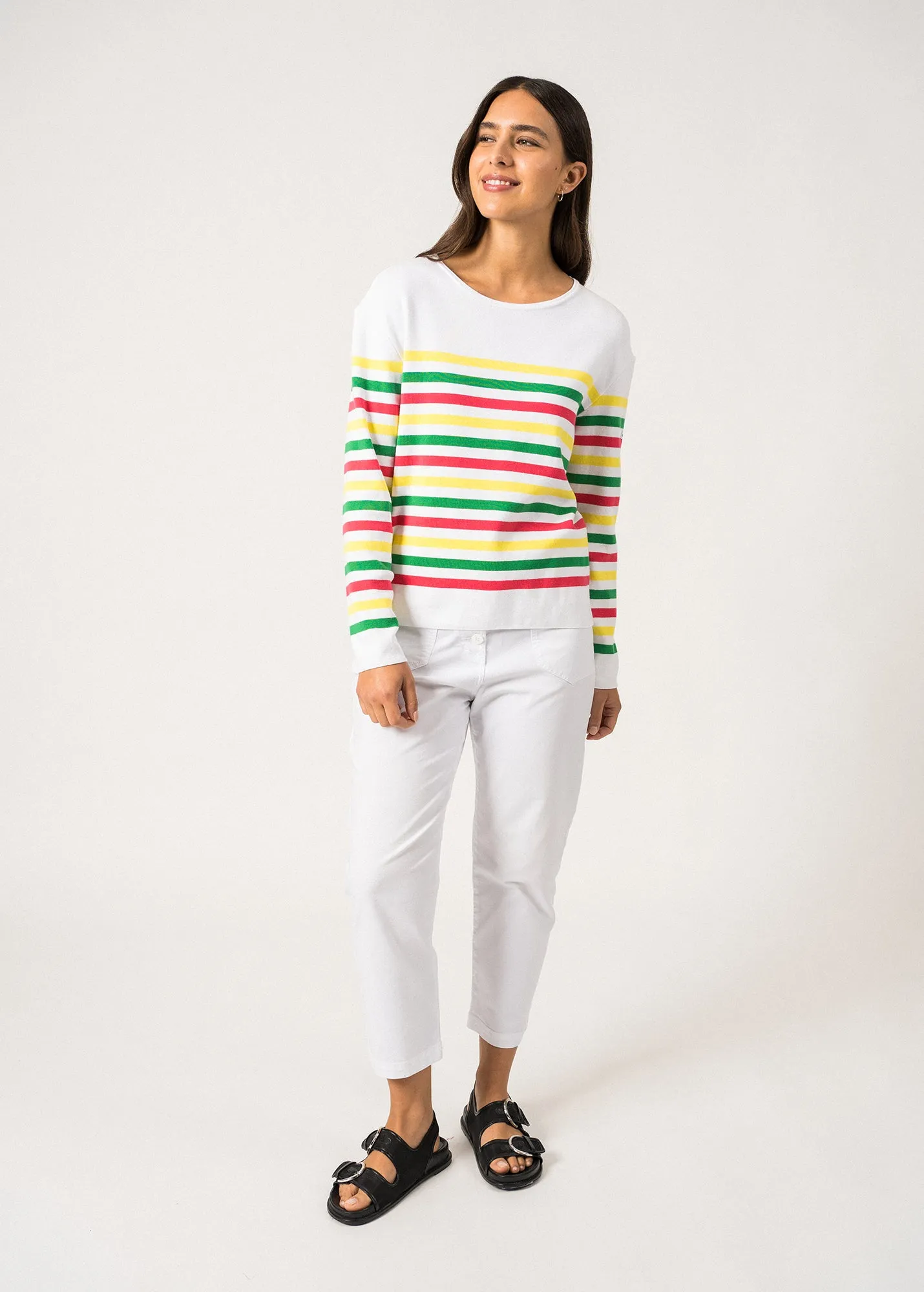Ecrins Striped Jumper  cotton (COTE D'AZUR)