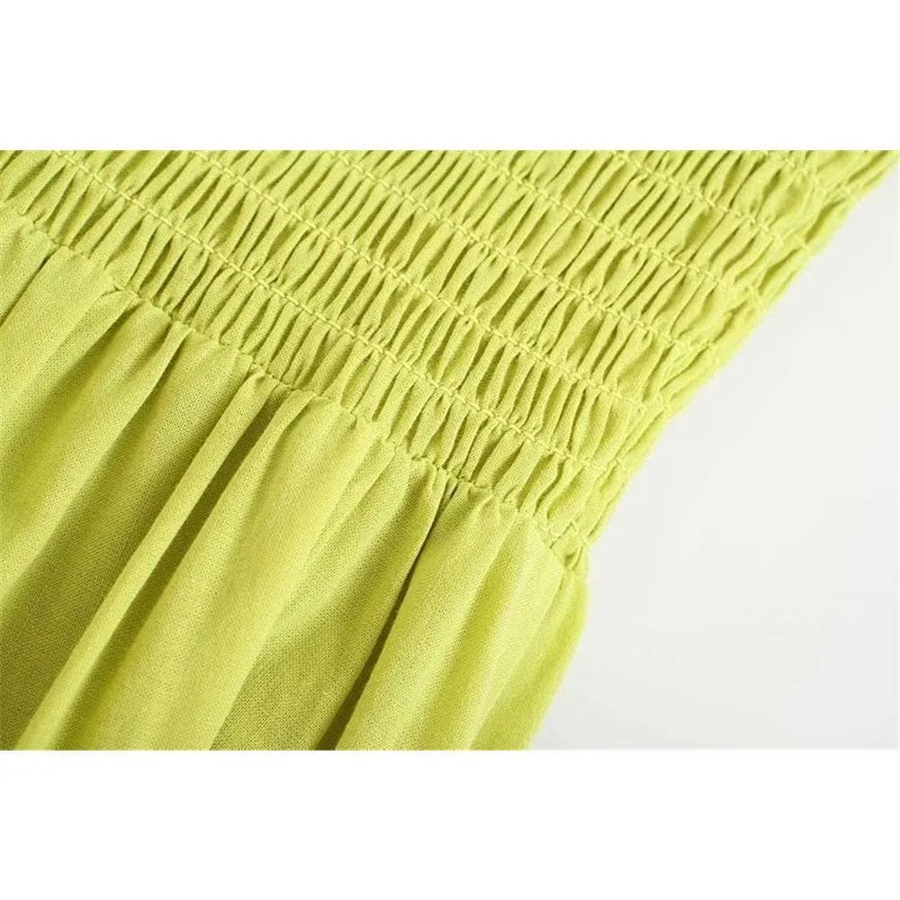 ELEGANT BOWKNOT EMBROIDERED STITCHING DRESS