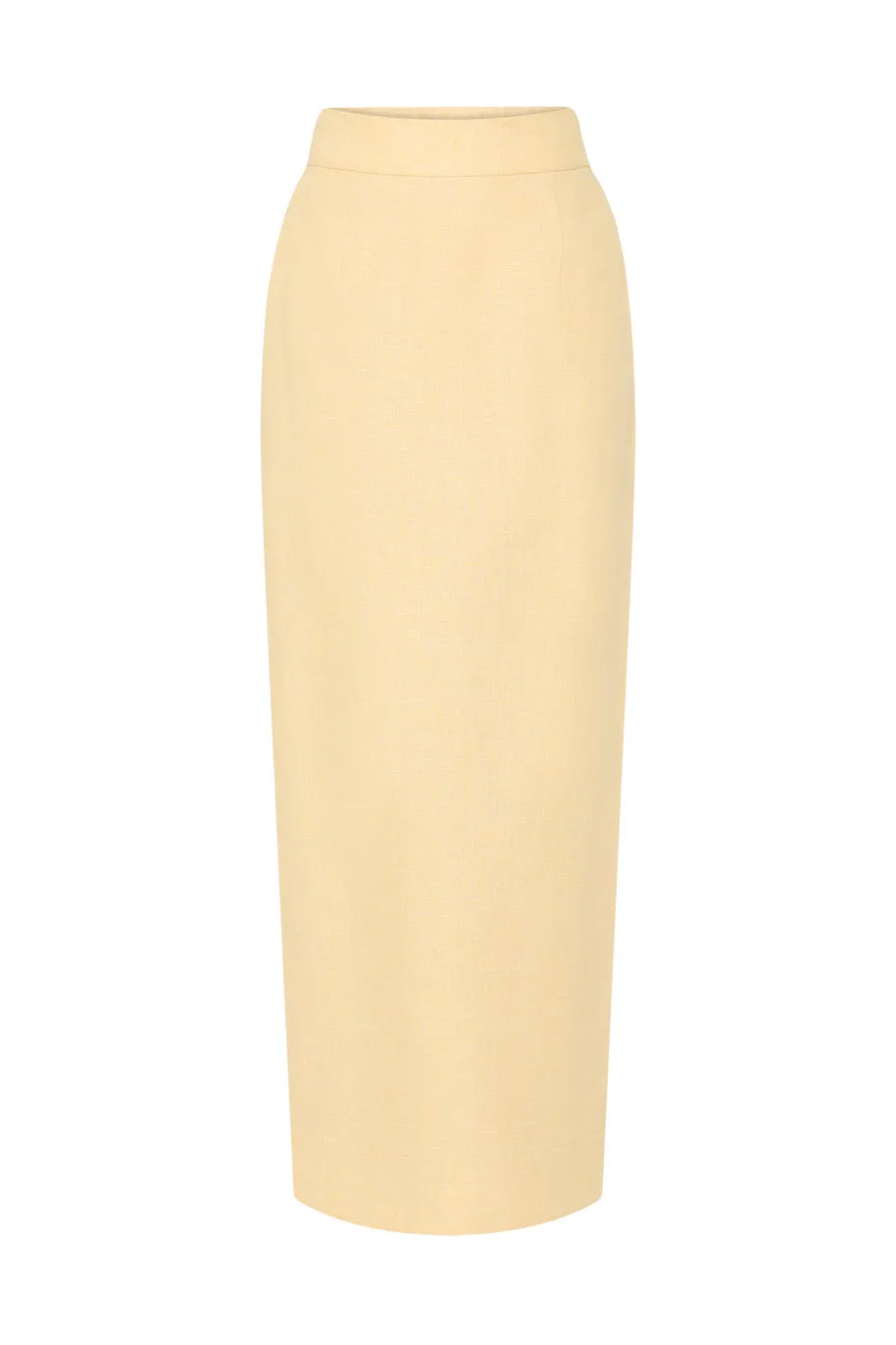 EMMA PENCIL SKIRT - DUSTY CITRON