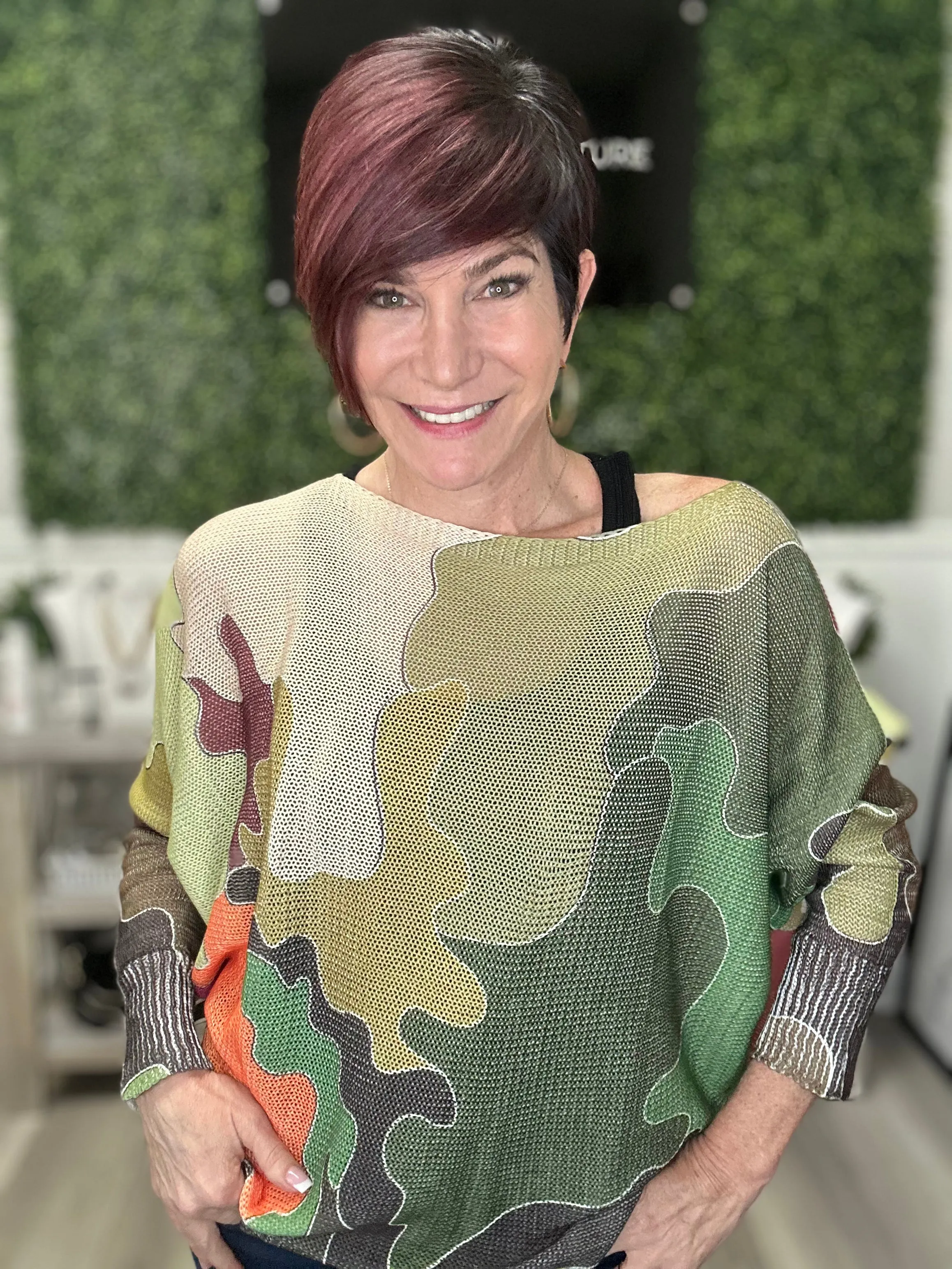 Feeling Camo Lightweight Sweater
