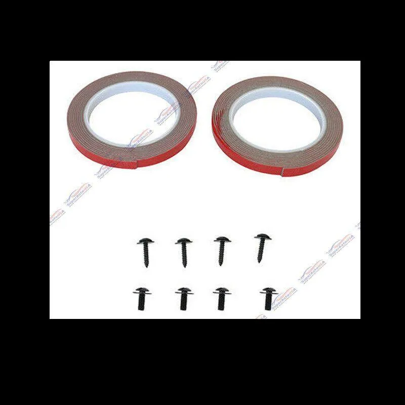 Fit 2008-2020 Cadillac CTS Side Skirts Splitters Spoiler Diffuser Wings (Red)