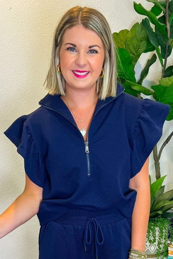 For Fun Top - Navy