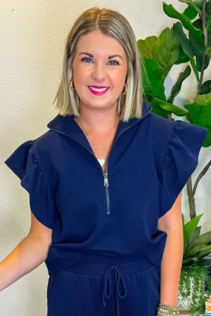 For Fun Top - Navy
