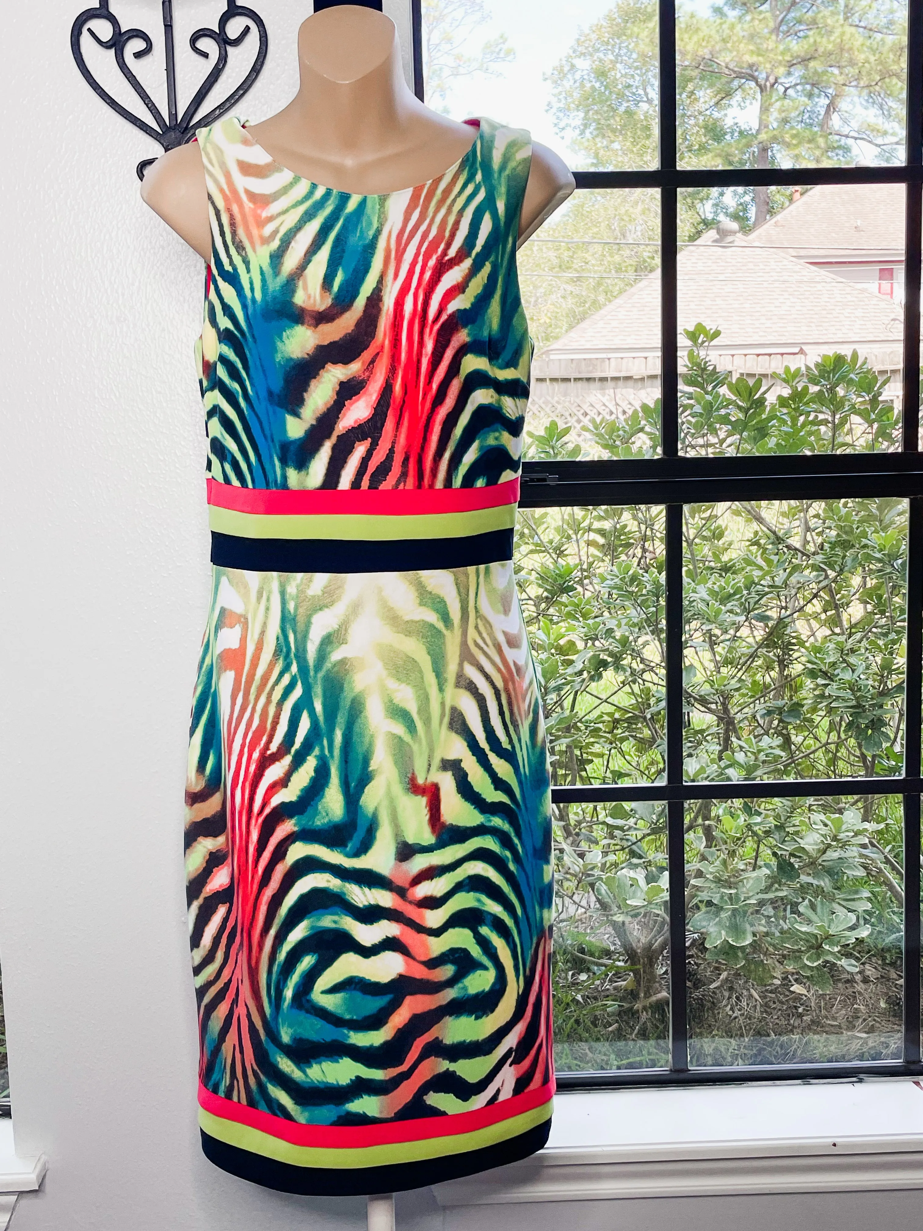 Fun Zebra Print Dress