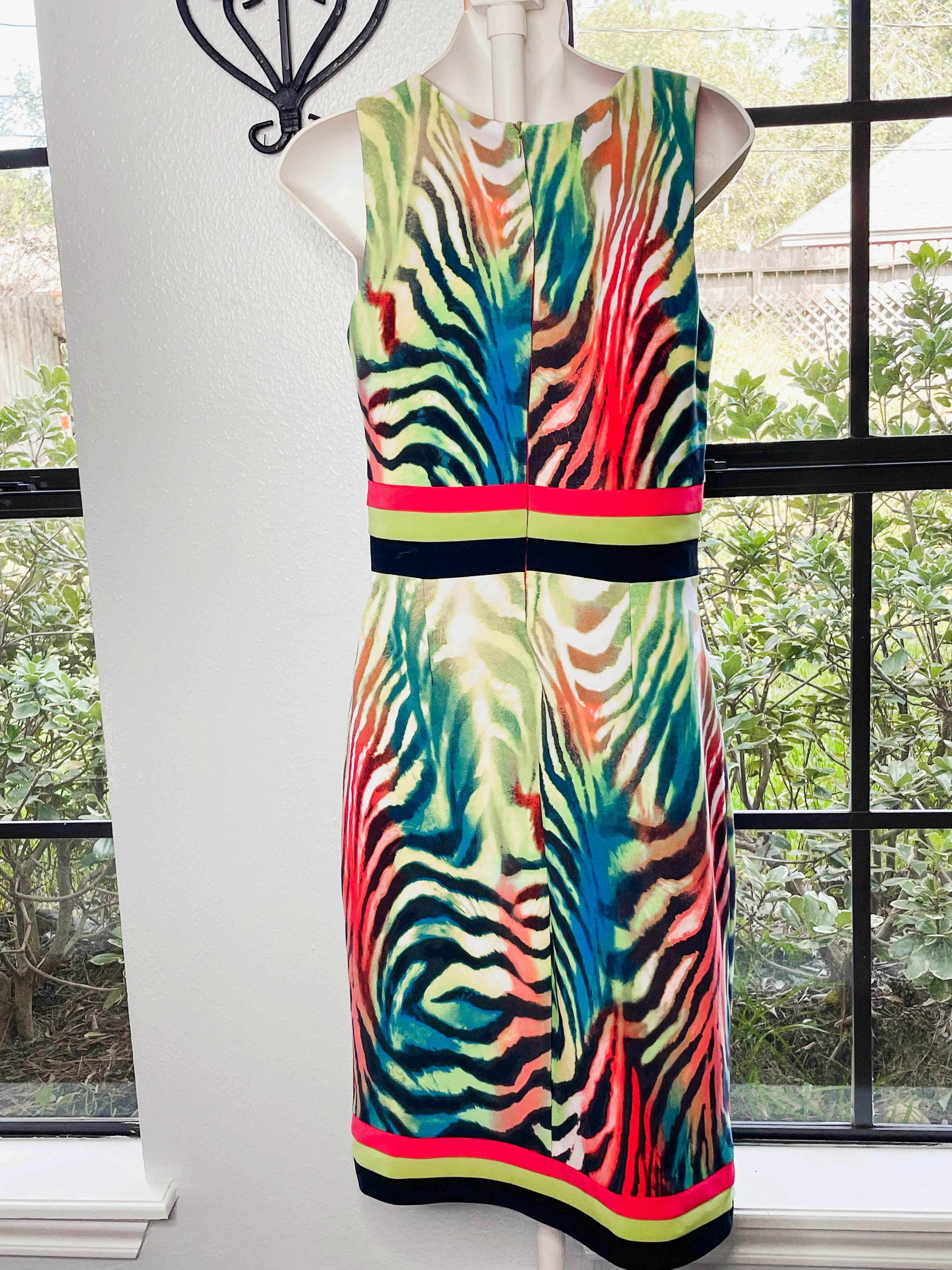 Fun Zebra Print Dress