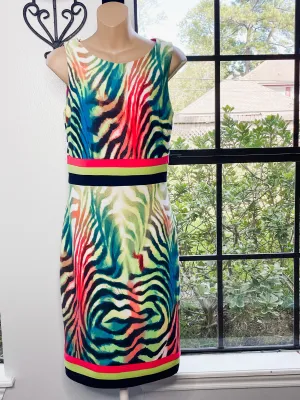Fun Zebra Print Dress