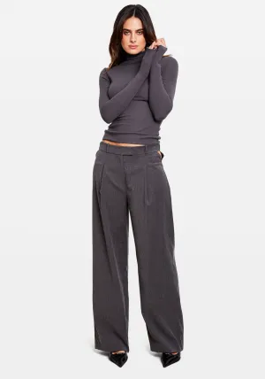 GABBY LOW RISE PANT GREY