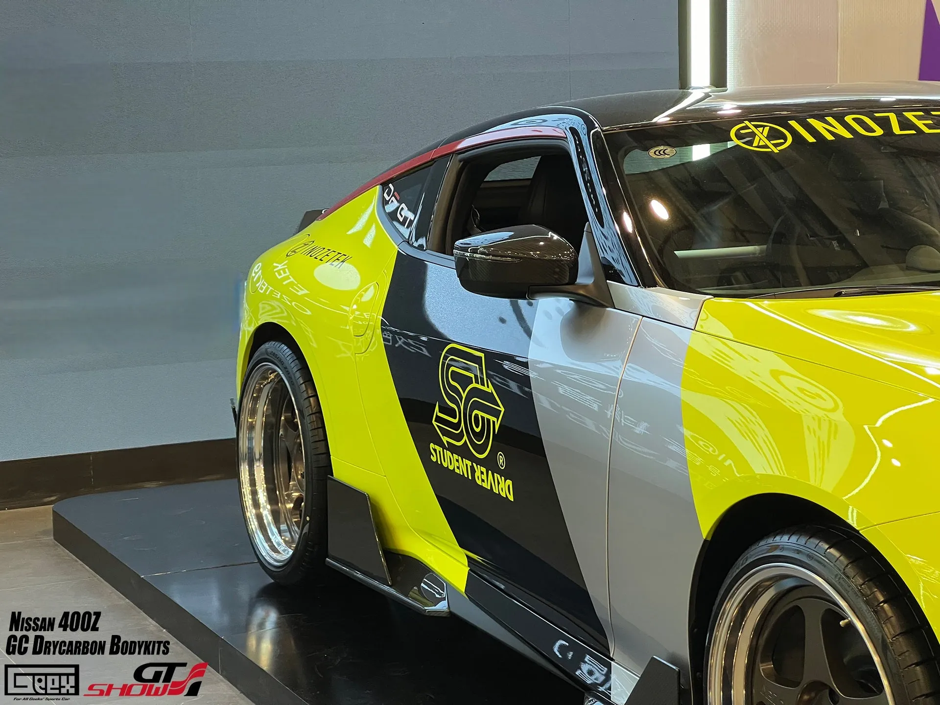 Geex Village GC Style Side Skirts for Nissan Z 400Z Proto Performance Sport RZ34 2023-ON Carbon Fiber