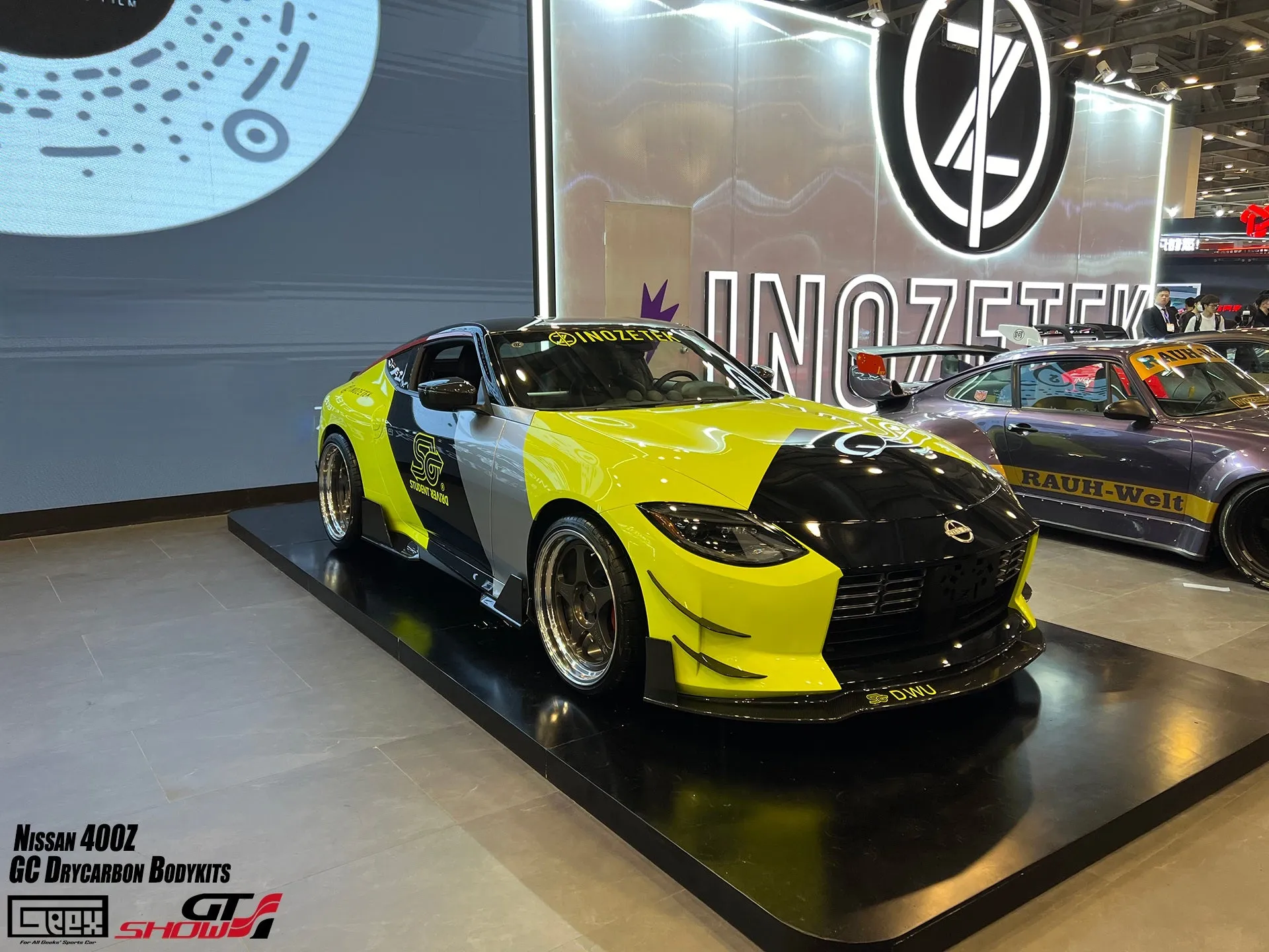 Geex Village GC Style Side Skirts for Nissan Z 400Z Proto Performance Sport RZ34 2023-ON Carbon Fiber