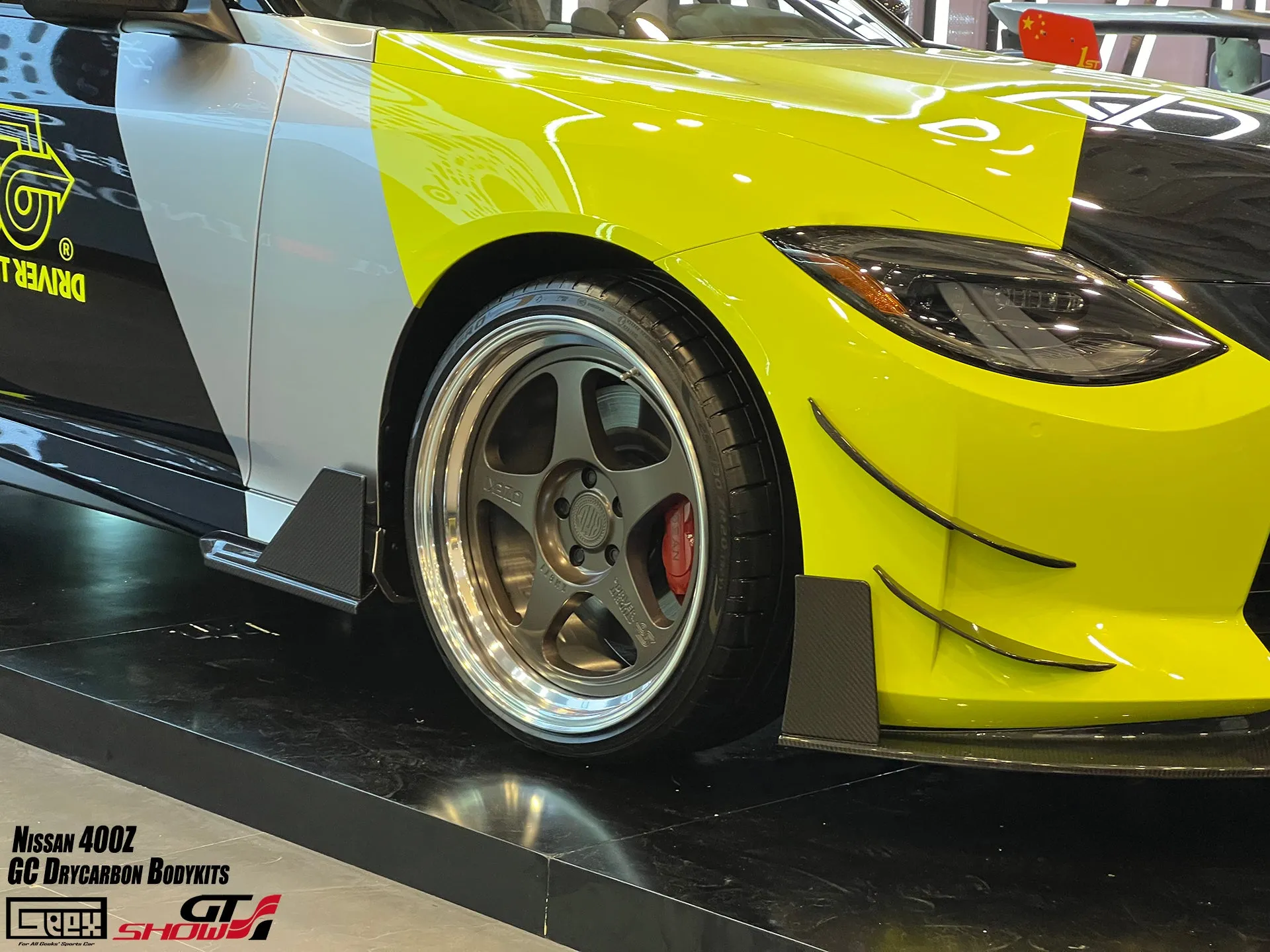 Geex Village GC Style Side Skirts for Nissan Z 400Z Proto Performance Sport RZ34 2023-ON Carbon Fiber