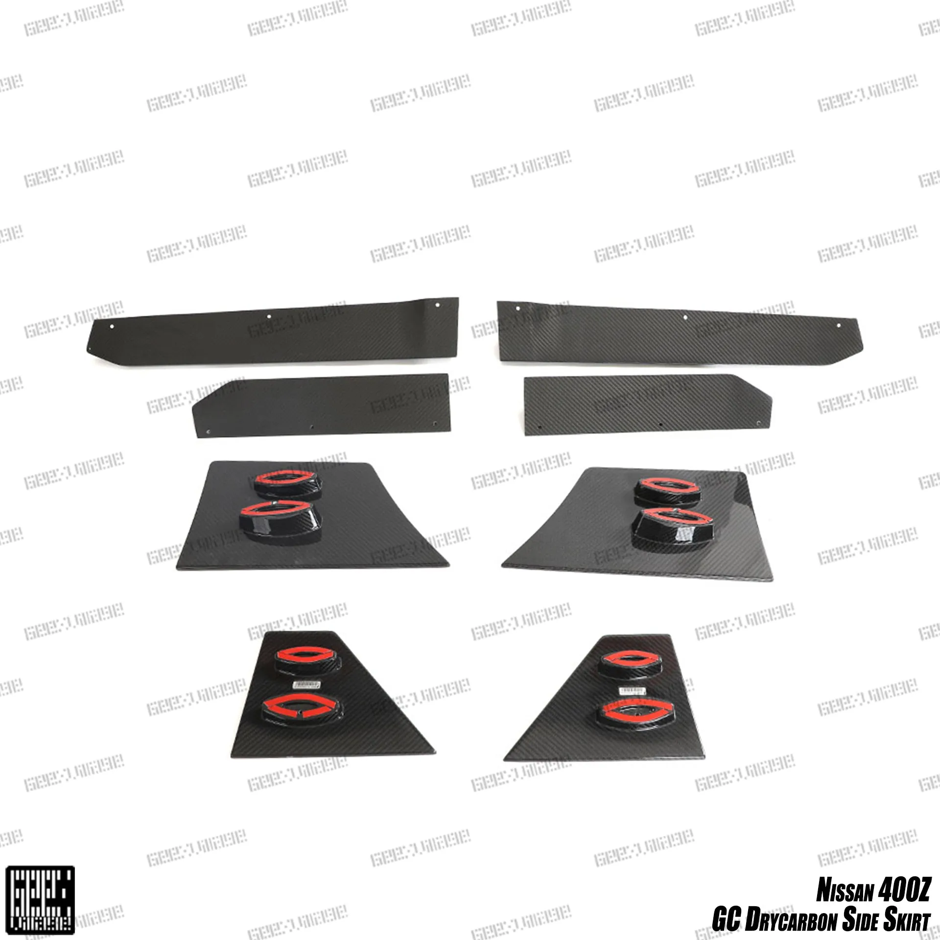 Geex Village GC Style Side Skirts for Nissan Z 400Z Proto Performance Sport RZ34 2023-ON Carbon Fiber