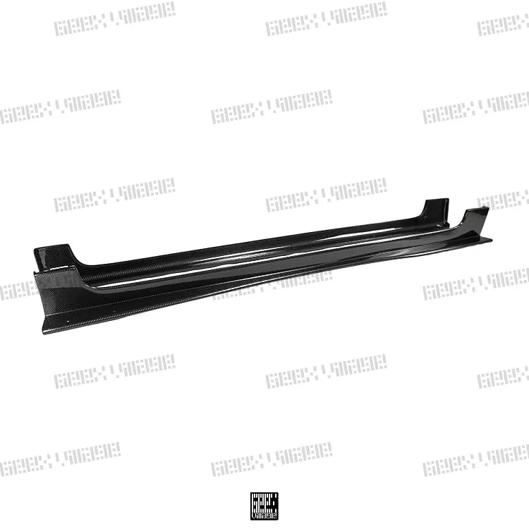 Geex Village Side Skirts for MINI Cooper JCW S Base F56 2014-ON (Fits Both Pre-LCI & LCI) Carbon Fiber/FRP