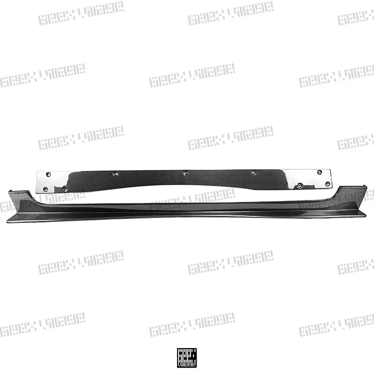 Geex Village Side Skirts for MINI Cooper JCW S Base F56 2014-ON (Fits Both Pre-LCI & LCI) Carbon Fiber/FRP