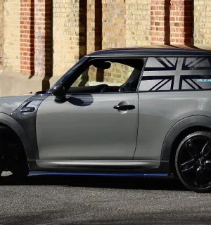 Geex Village Side Skirts for MINI Cooper JCW S Base F56 2014-ON (Fits Both Pre-LCI & LCI) Carbon Fiber/FRP