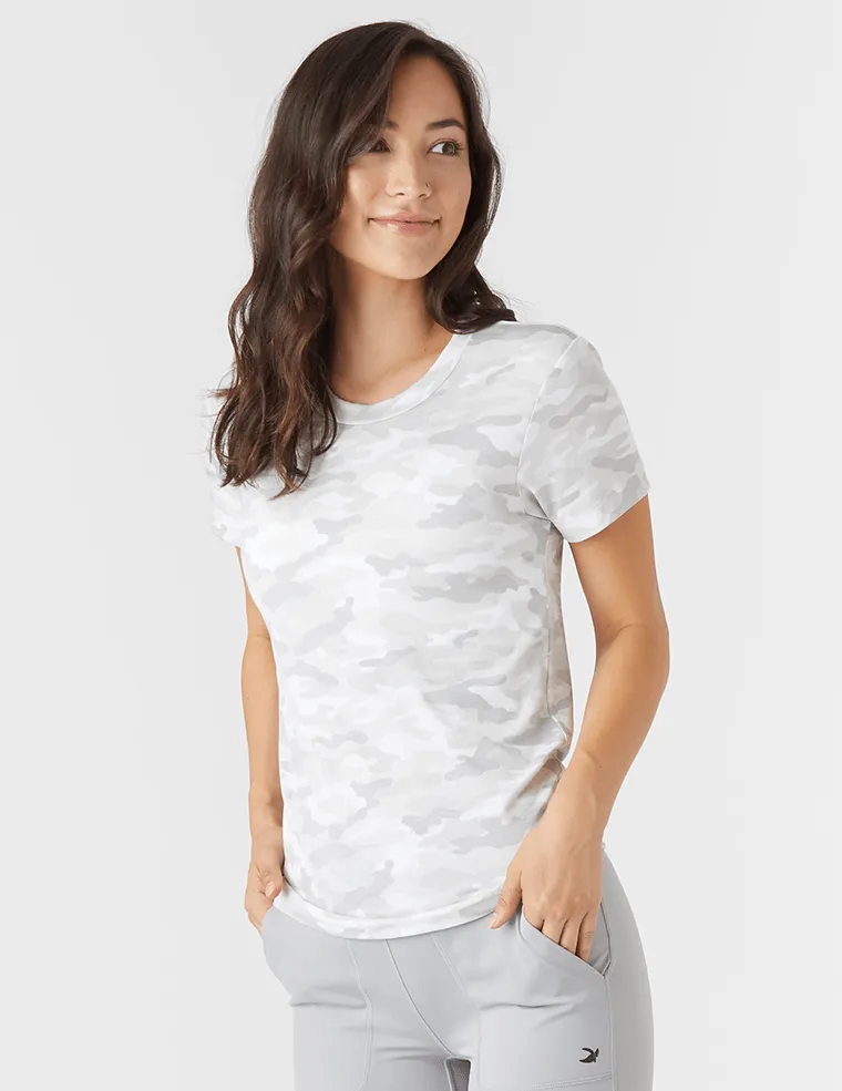 Glyder Simplicity Tee - White Camo