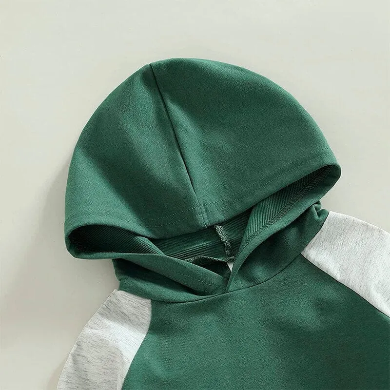 Green Hooded Baby Set