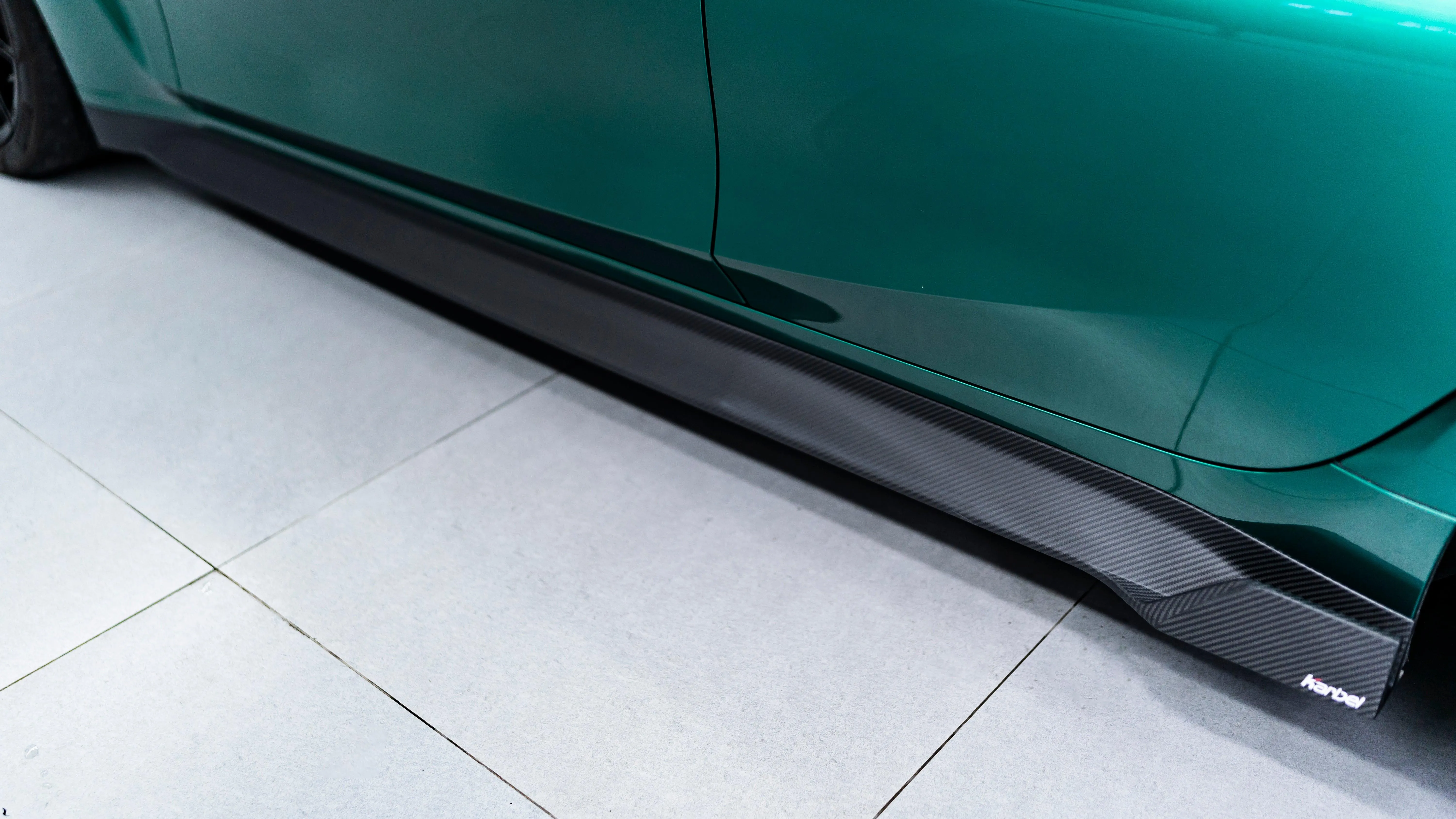 Karbel Carbon V2 Side Skirts for BMW M3 G80 2021-ON Carbon Fiber