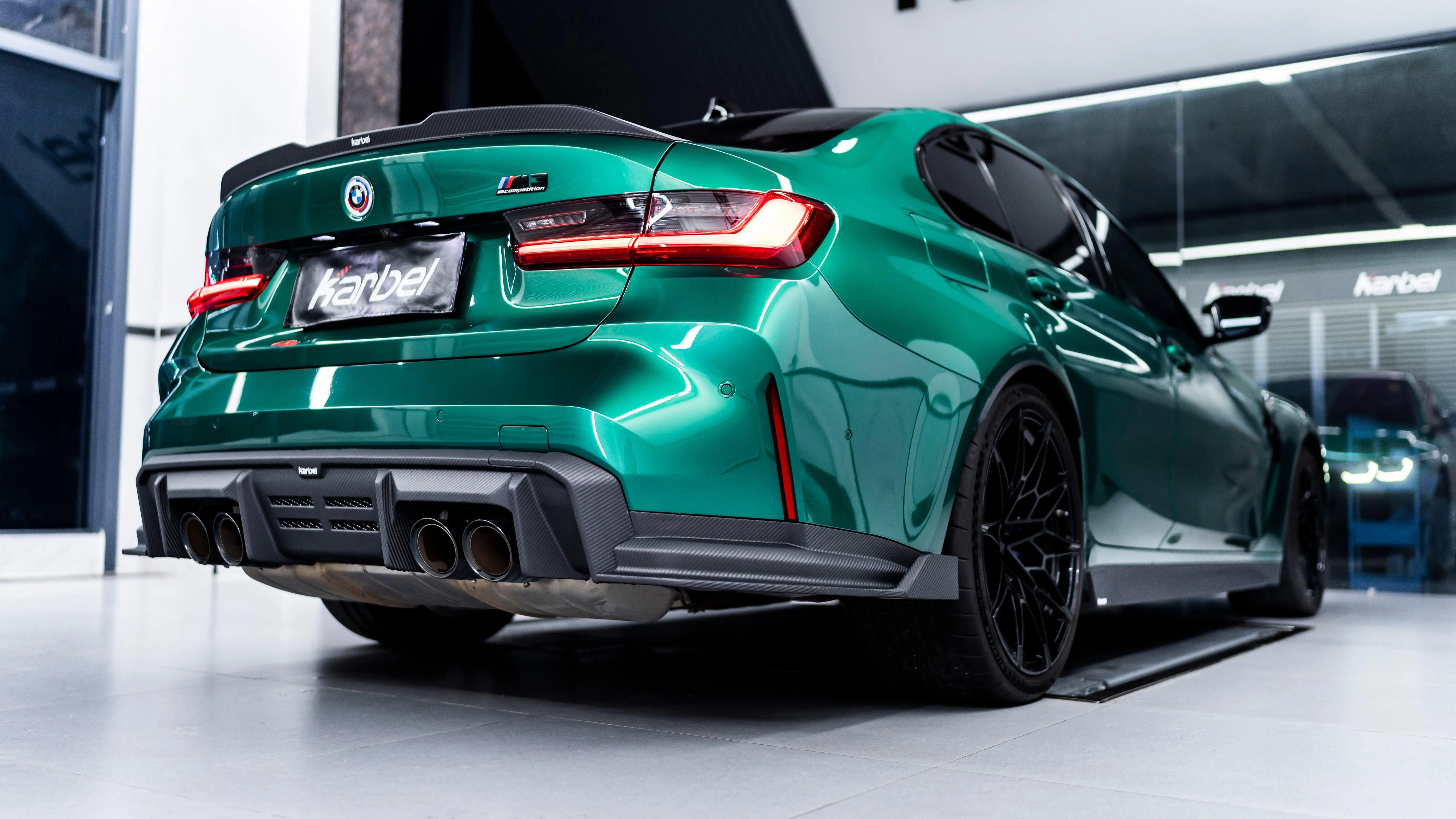 Karbel Carbon V2 Side Skirts for BMW M3 G80 2021-ON Carbon Fiber