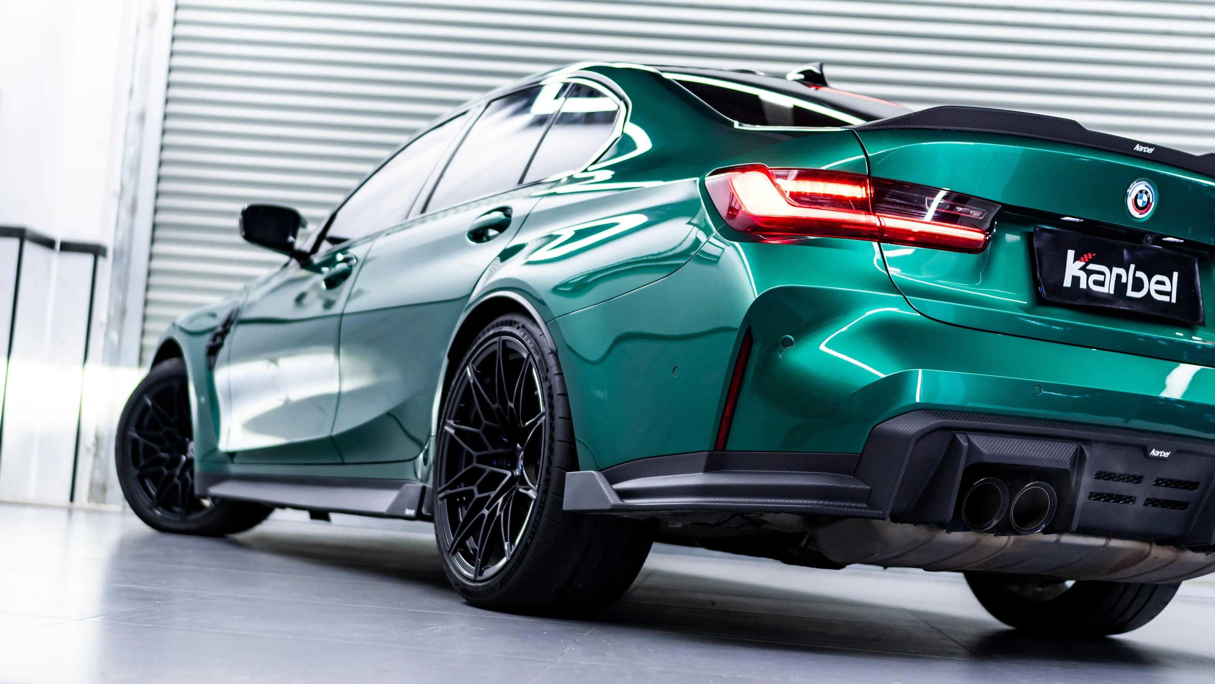 Karbel Carbon V2 Side Skirts for BMW M3 G80 2021-ON Carbon Fiber