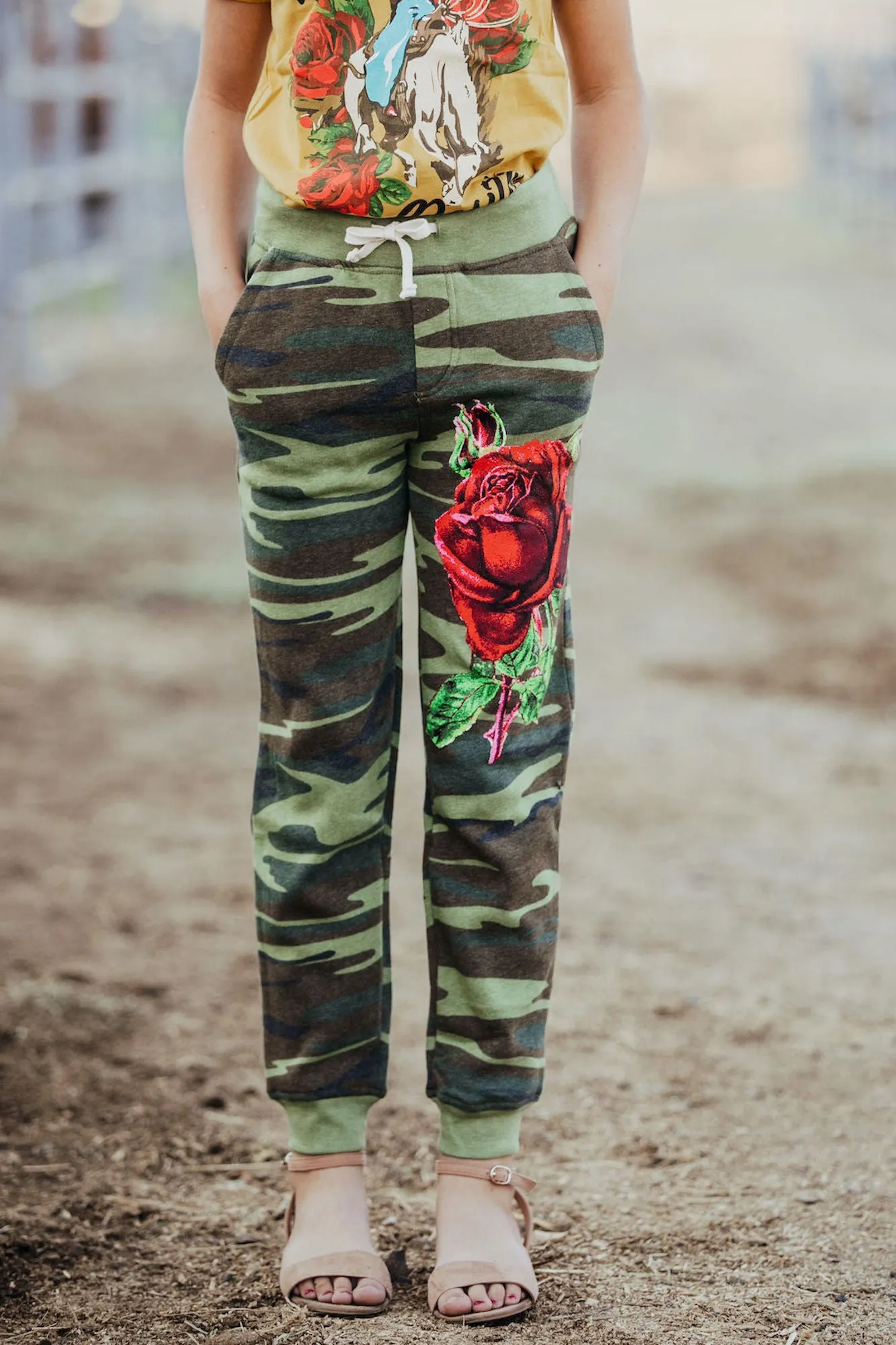 Kids Rose Sweat Pant