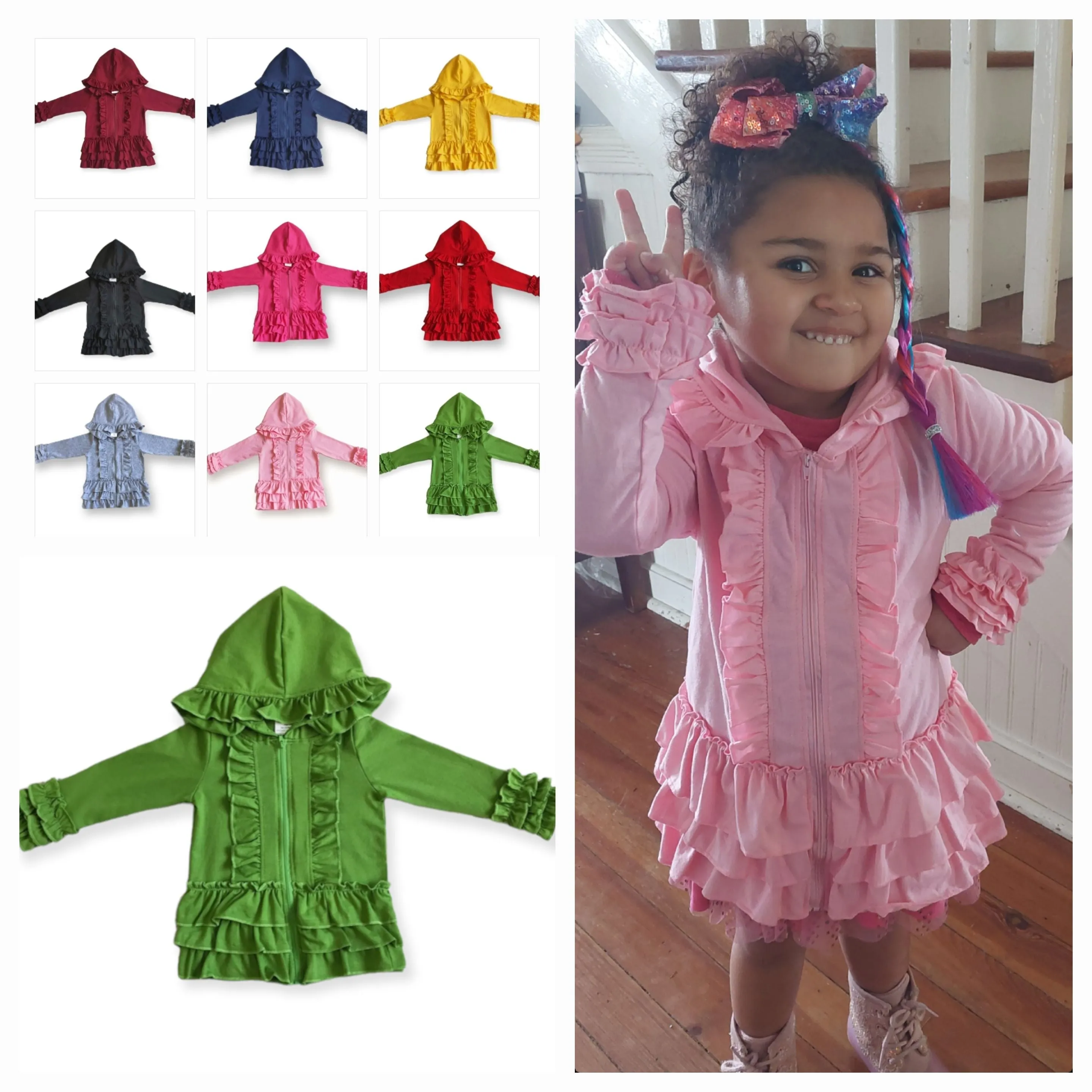 Lightweight ruffle sweater