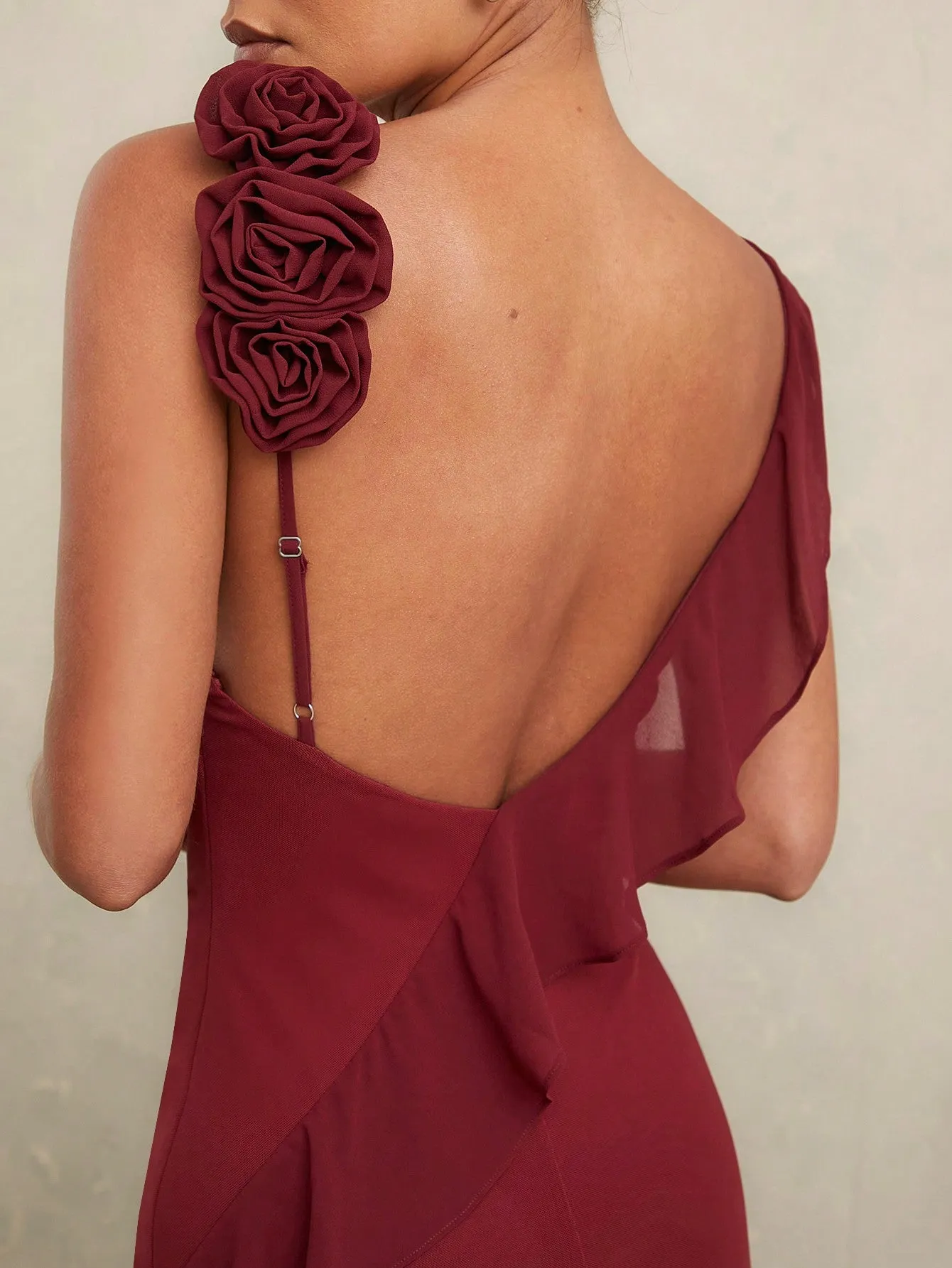 LLstyle Asymmetrical Elegant Maxi Dress